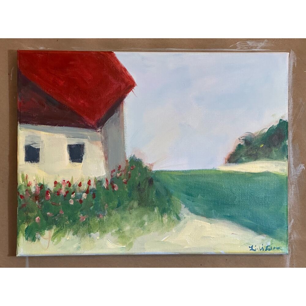 acrylic painting on canvas by original artist